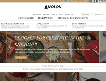 Tablet Screenshot of anolon.com